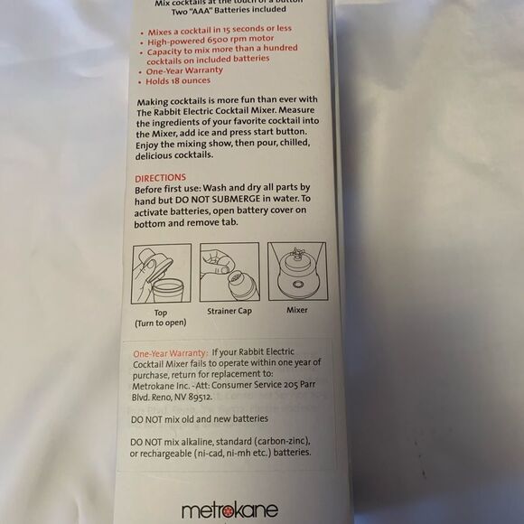 Rabbit Mixer - Picture 3 of 4